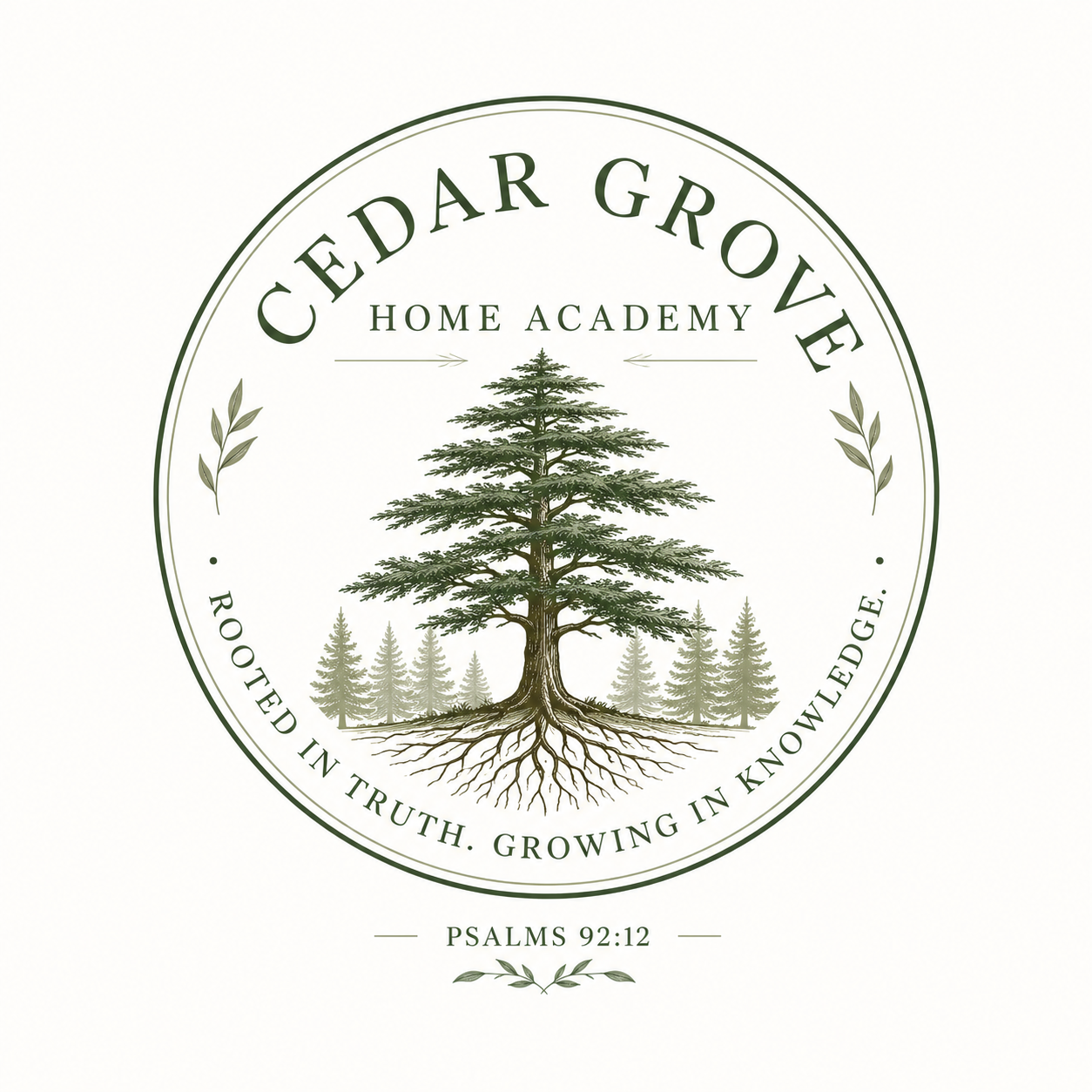 Cedar Grove Home Academy logo